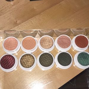 Colourpop eyeshadow bundle